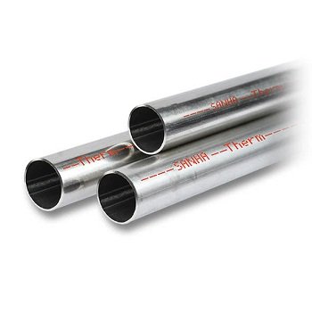 Труба стальная с внешней оцинковкой SANHA Therm 24.500 35x1,5 мм, штанга 3 м