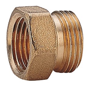 Фитинг-переходник прямой Giacomini 1/2"x18 В, латунь