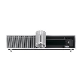 Конвектор внутрипольный Varmann Ntherm 230x90x2250 мм, U-профиль, подключение слева, с алюминиевой решеткой