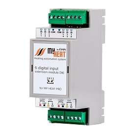Блок расширения дискретный MyHeat DI6
