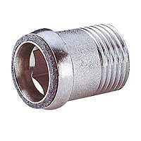 Отвод Giacomini 3/4", хромированный