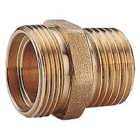 Фитинг-переходник прямой Giacomini 1/2"x3/4"E Н, латунь, соединение с R178 или R179