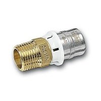 Ниппель SANHA 3fit-Press 25243G 26x3,0-1" НР