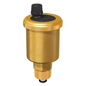 Воздухоотводчик автоматический Flamco Flovent R 1/2", с отсечным клапаном