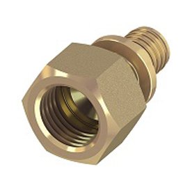 Соединение прямое с внутренней резьбой TECE TECEspring AX 20 мм x 3/4", латунь