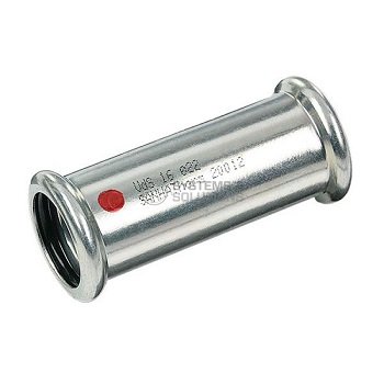 Муфта скользящая SANHA 24270S 28 мм, оцинкованная сталь, ВПр-ВПр