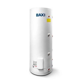 Водонагреватель косвенного нагрева напольный Baxi UBC 300, 300 л, эмалированная сталь