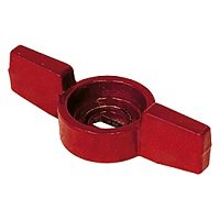 Ручка-бабочка Giacomini 3/4"-1"-1 1/4", красная