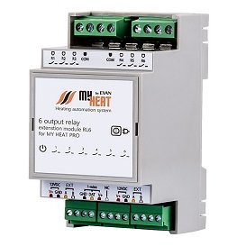 Блок расширения релейный MyHeat RL6
