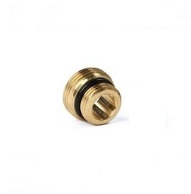 Ниппель резьбозажимной Rehau 1/2"x3/4", латунь, наружная резьба