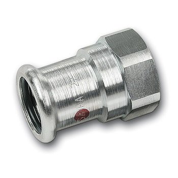 Муфта переходная SANHA 24270G 42 мм x 1 1/4", оцинкованная сталь, ВПр-ВР