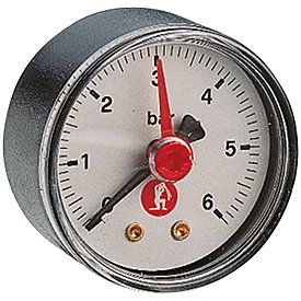 Манометр осевой Giacomini R225 1/4" Н, 0-6 бар