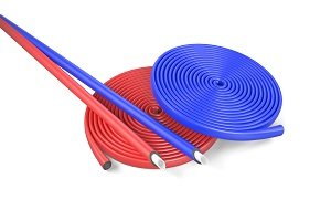 Теплоизоляция для труб Energoflex Super Protect 42/9 мм, трубка 2 м, красная