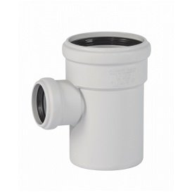 Тройник канализационный Ostendorf SKEA-HT 110x50 мм 87°, полипропилен PP-MD