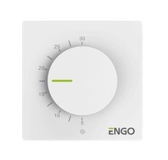 Терморегулятор непрограммируемый ENGO Expert NSB 230 В, белый