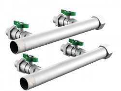 Коллектор напорный и всасывающий Grundfos для установок CMBE TWIN 1"