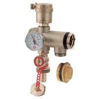 Сервисная группа промежуточная с термометром Giacomini R554D 1 1/4" для R557