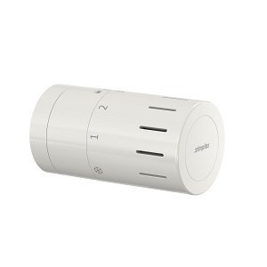Головка термостатическая Simplex Meibes Design TC-D1 M30x1,5, пластик, с установкой нуля