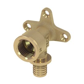 Уголок с настенным креплением TECE TECEspring AX 20 мм x 1/2", латунь