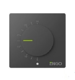 Терморегулятор непрограммируемый ENGO Expert NSB 230 В, черный