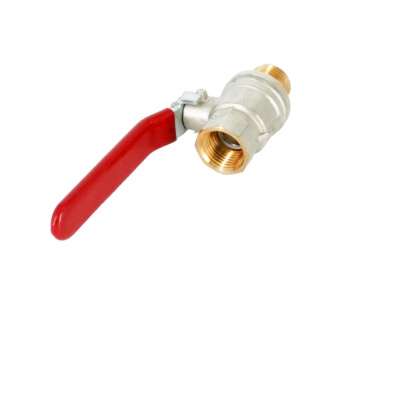 Кран шаровой полнопроходной Oventrop Optibal DN15 1/2" НВ, PN16, ручка-рычаг из оцинкованной стали