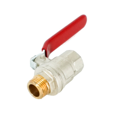 Кран шаровой полнопроходной Oventrop Optibal DN15 1/2" НВ, PN16, ручка-рычаг из оцинкованной стали