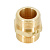 Ниппель равнопроходный ELSEN Metalit 3/4" НН, латунь, CN