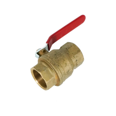 Кран шаровой полнопроходной Oventrop Optibal DN40 1 1/2" ВВ, латунь, рычажная рукоятка, ISO 228/1