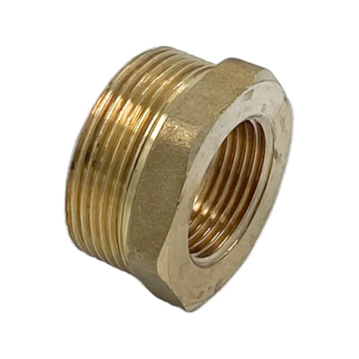 Футорка ELSEN Metalit 1 1/2"x1" НВ, латунь