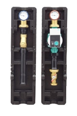 Насосная группа Womix D-SA 250 DN32 1 1/4", с изоляцией, без насоса, 8 бар
