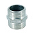 Ниппель равнопроходный ELSEN Metalit TIN PLATED 1" НН, латунь