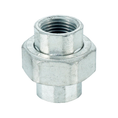 Сгон-американка прямой ELSEN Metalit TIN PLATED 1/2" ВВ, латунь, уплотнение металл по металлу