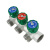 Коллектор модульный ELSEN 3/4"x3/4" EK, 3 контура, с вентилями 90°, латунь TIN