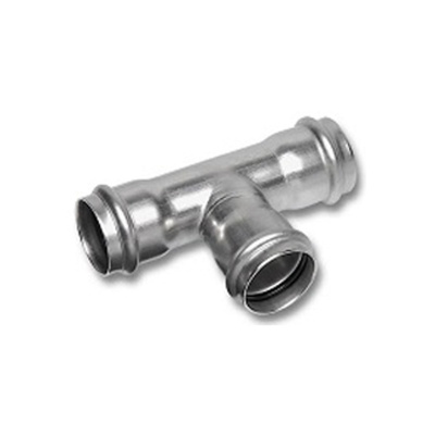 Тройник SANHA NiroPress 35 мм, AISI 316L, ВПр