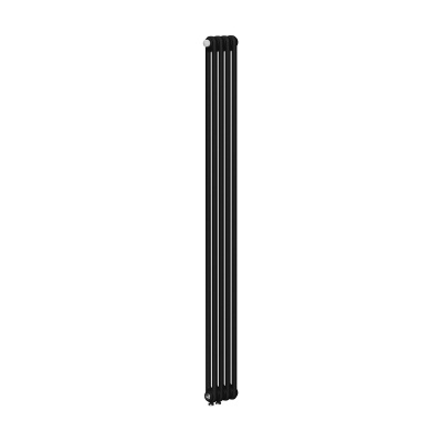 Радиатор трубчатый RIFAR TUBOG Ventil 2180 DV1 4 секции, нижнее подключение 3/4", антрацит