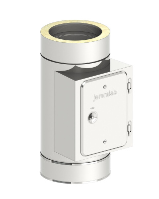 Ревизия дымохода с прямоугольным лючком и дверкой Jeremias DW-eco ф250 мм