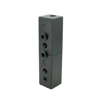 Гребенка ELSEN DN25 1 1/2", 2 контура, 82 кВт, 3,5 м3/ч, 6 бар, от +2 до +110°C, с теплоизоляцией