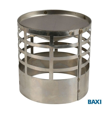 Наконечник для раздельных труб облегченный Baxi ф80 мм