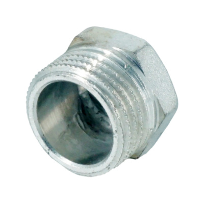 Заглушка с наружной резьбой ELSEN Metalit TIN PLATED 1/2", латунь