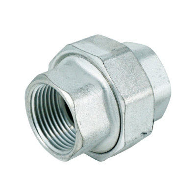 Сгон-американка прямой ELSEN Metalit TIN PLATED 1" ВВ, латунь, уплотнение металл по металлу