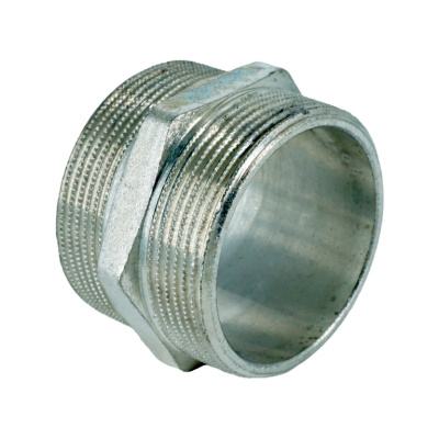 Ниппель равнопроходный ELSEN Metalit TIN PLATED 2" НН, латунь