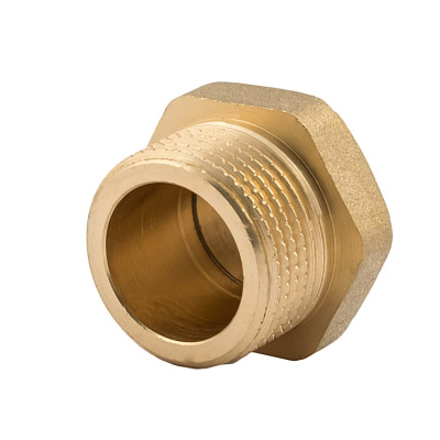 Заглушка с наружной резьбой ELSEN Metalit 1 1/4", латунь