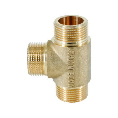 Тройник равнопроходный ELSEN Metalit 3/4" ННН, латунь