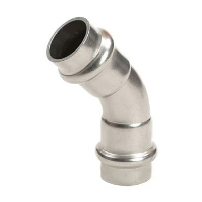 Пресс-отвод 45° Rehau EdelPress 18 мм, AISI 316L