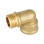 Угольник 90° ELSEN Metalit 1/2" НВ, латунь, CN