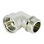 Угольник 90° ELSEN Metalit TIN PLATED 1 1/2" НВ, латунь, CN