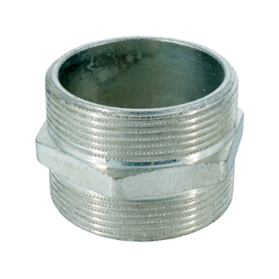 Ниппель равнопроходный ELSEN Metalit TIN PLATED 2" НН, латунь