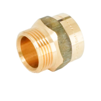 Переход Oventrop Cofit S 1"x1", бронза без покрытия, НР ЕК-ВР