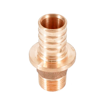 Переходник с наружной резьбой Rehau RAUTITAN RX+ 25 мм x R 1/2", бронза