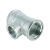 Тройник переходной ELSEN Metalit TIN PLATED 1"x3/4"x1" ВВВ, латунь